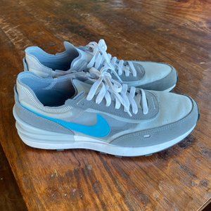 Nike Waffle One Sneaker | Cool Grey Blue